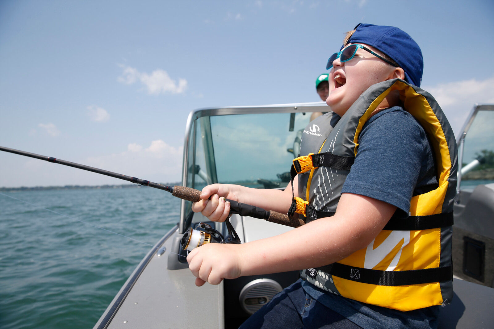Working to reel it in